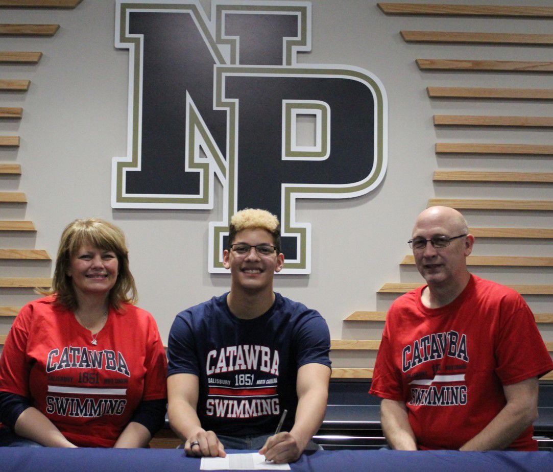 NP's Hemphill to swim at Catawba